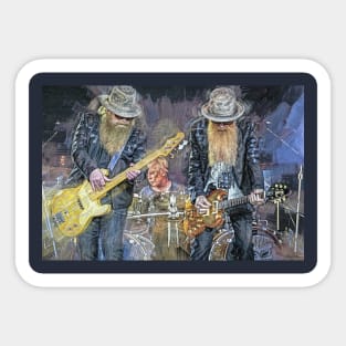 zz top Sticker